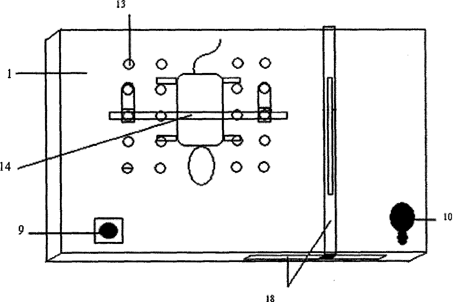 Device for causing injury of laboratory animal