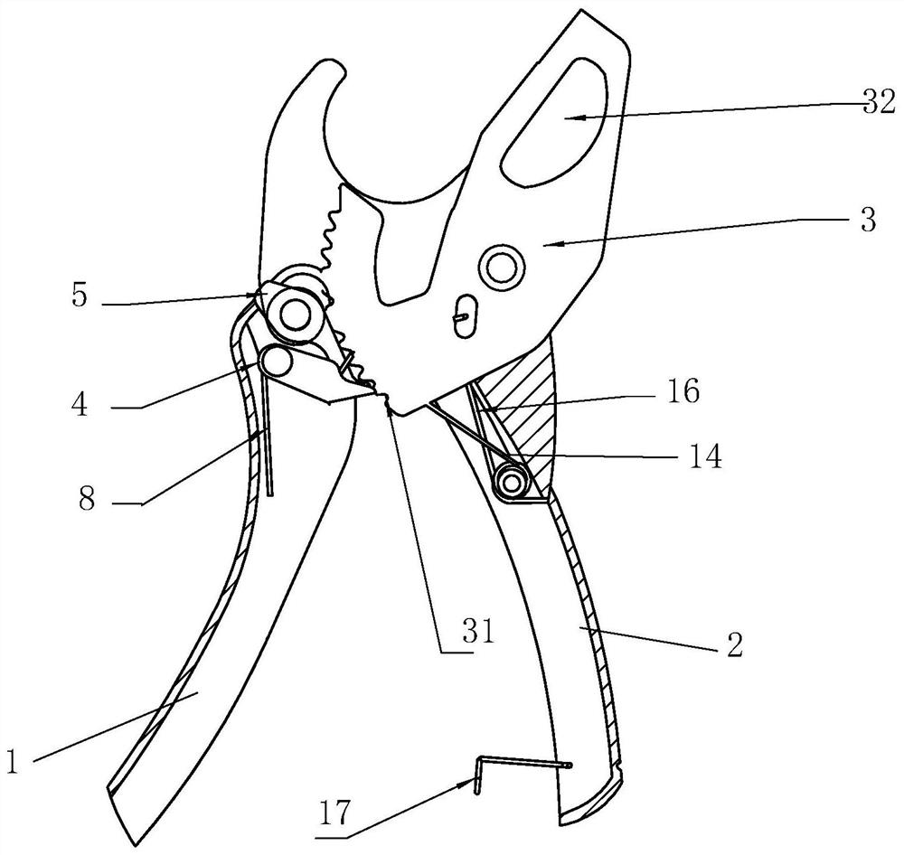 PVC pipe cutter