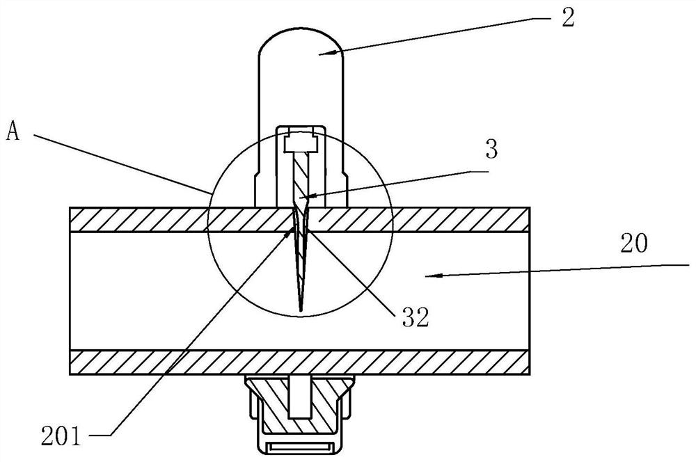 PVC pipe cutter