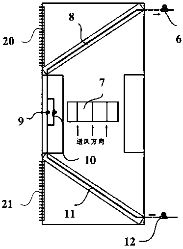 Air conditioning system and air conditioner indoor terminal applied in the air conditioning system