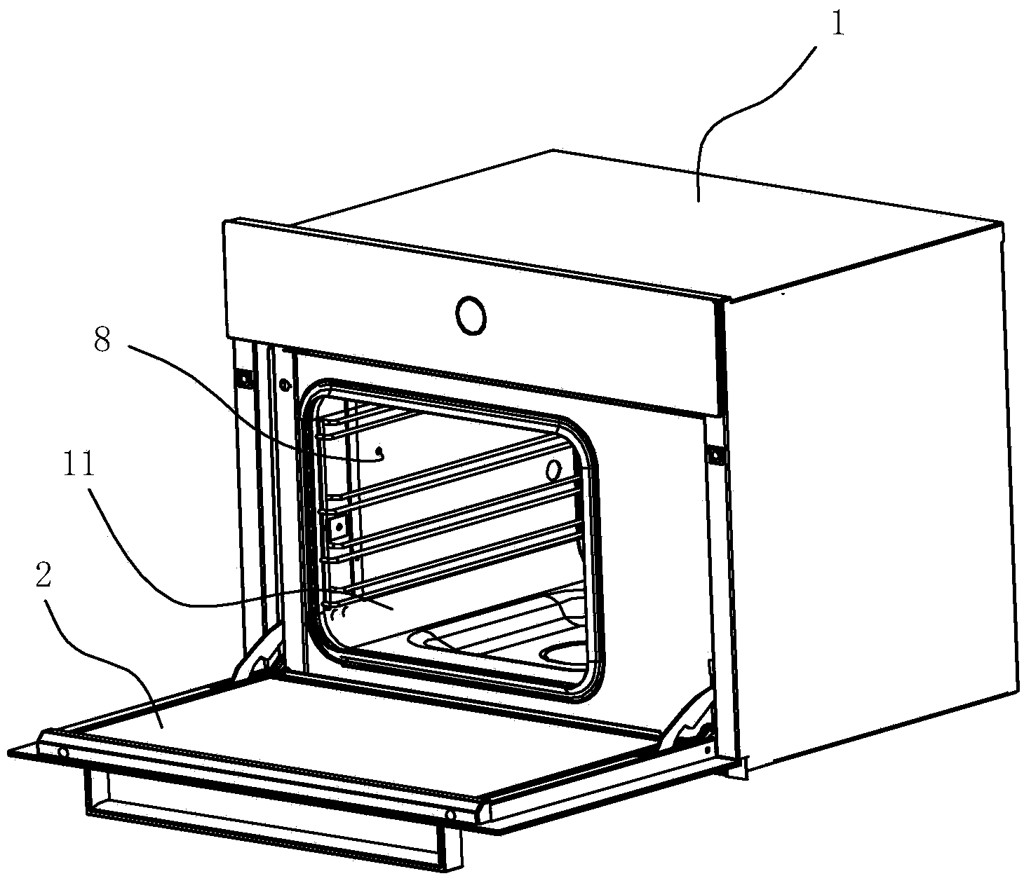 Intelligent oven and work control method thereof