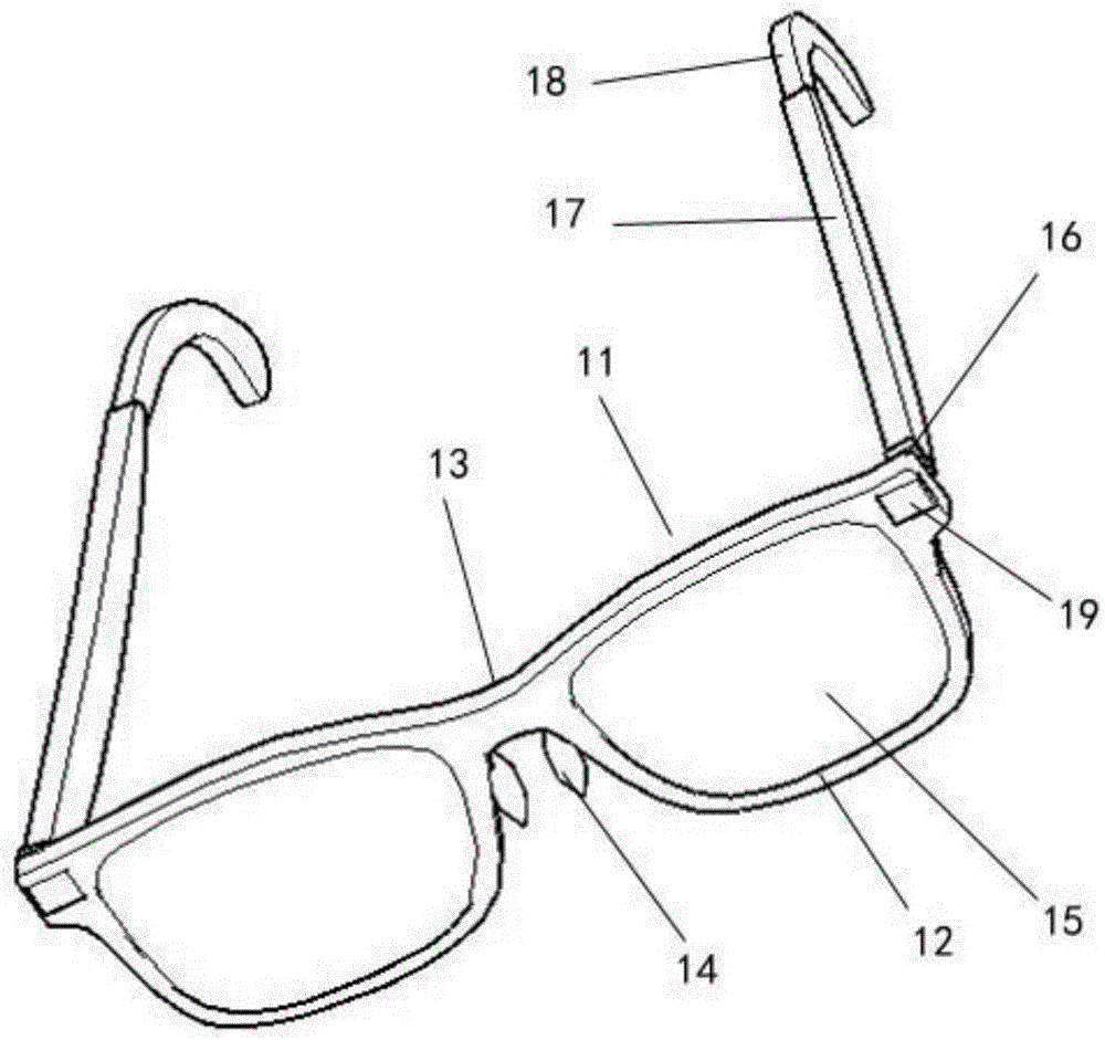 Adjustable glasses for diopter correction