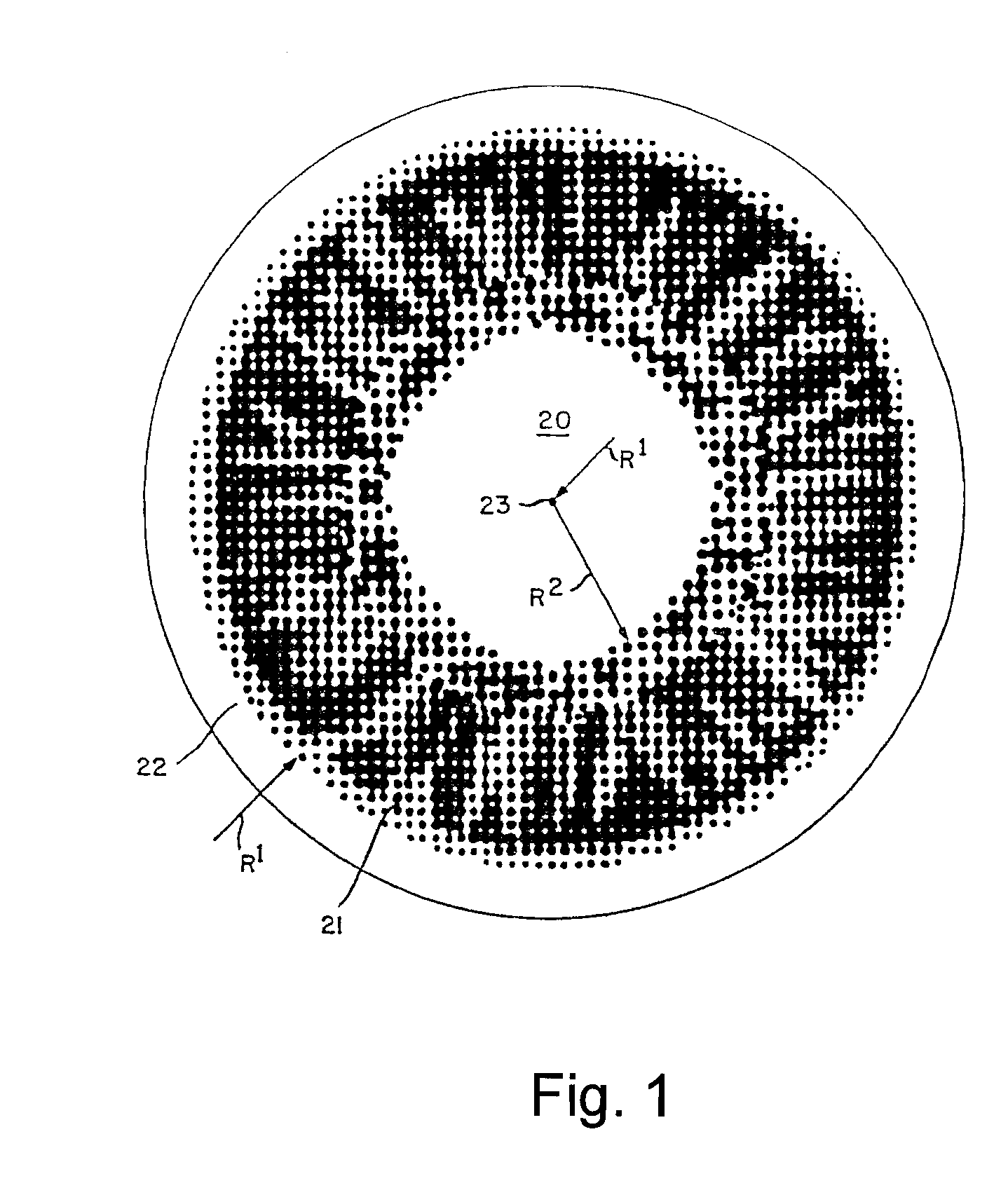Colored contact lenses and method of making the same