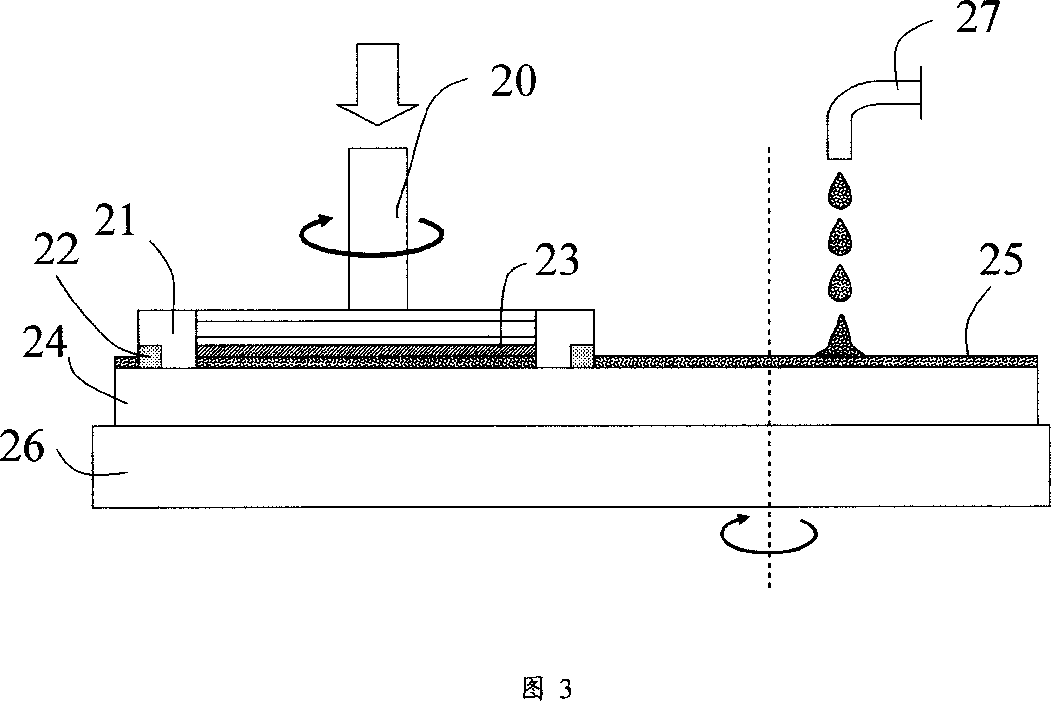Chemical mechanism grinding and finishing device