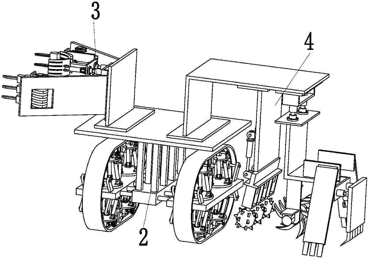 An all-in-one maintenance machine for train tracks