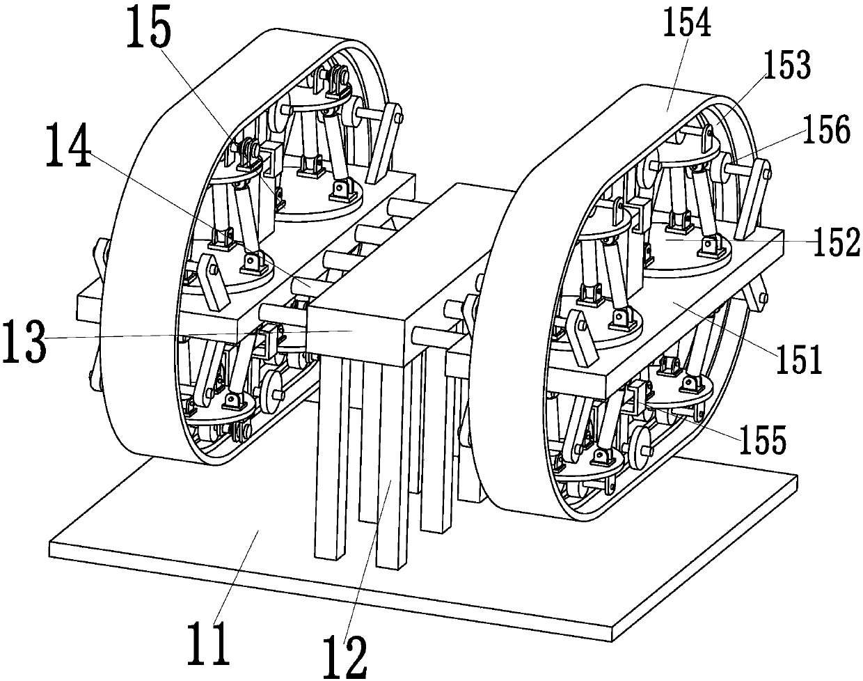 An all-in-one maintenance machine for train tracks