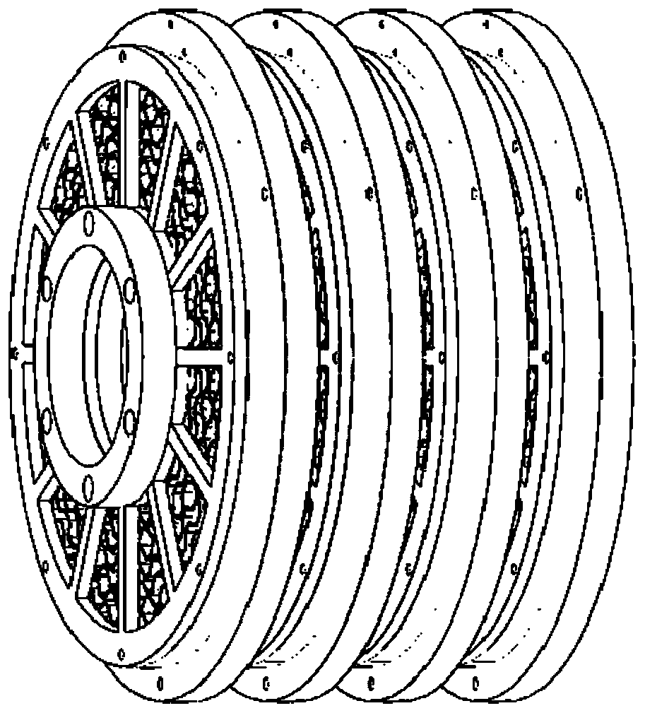 A high temperature superconducting resistance current limiter, skeleton and superconducting tape winding method