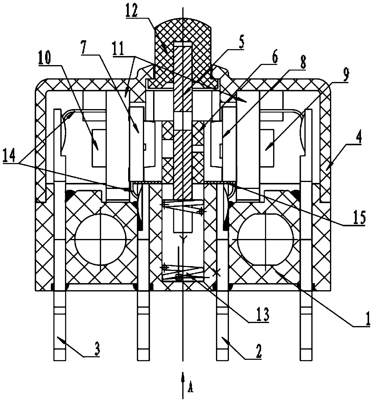 High-reliability photoelectric switch with microswitch characteristics