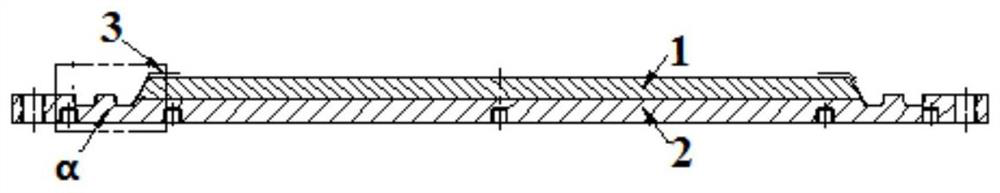 Target material assembly and processing method thereof