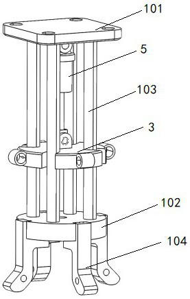 Spherical workpiece gripper with adjustable range