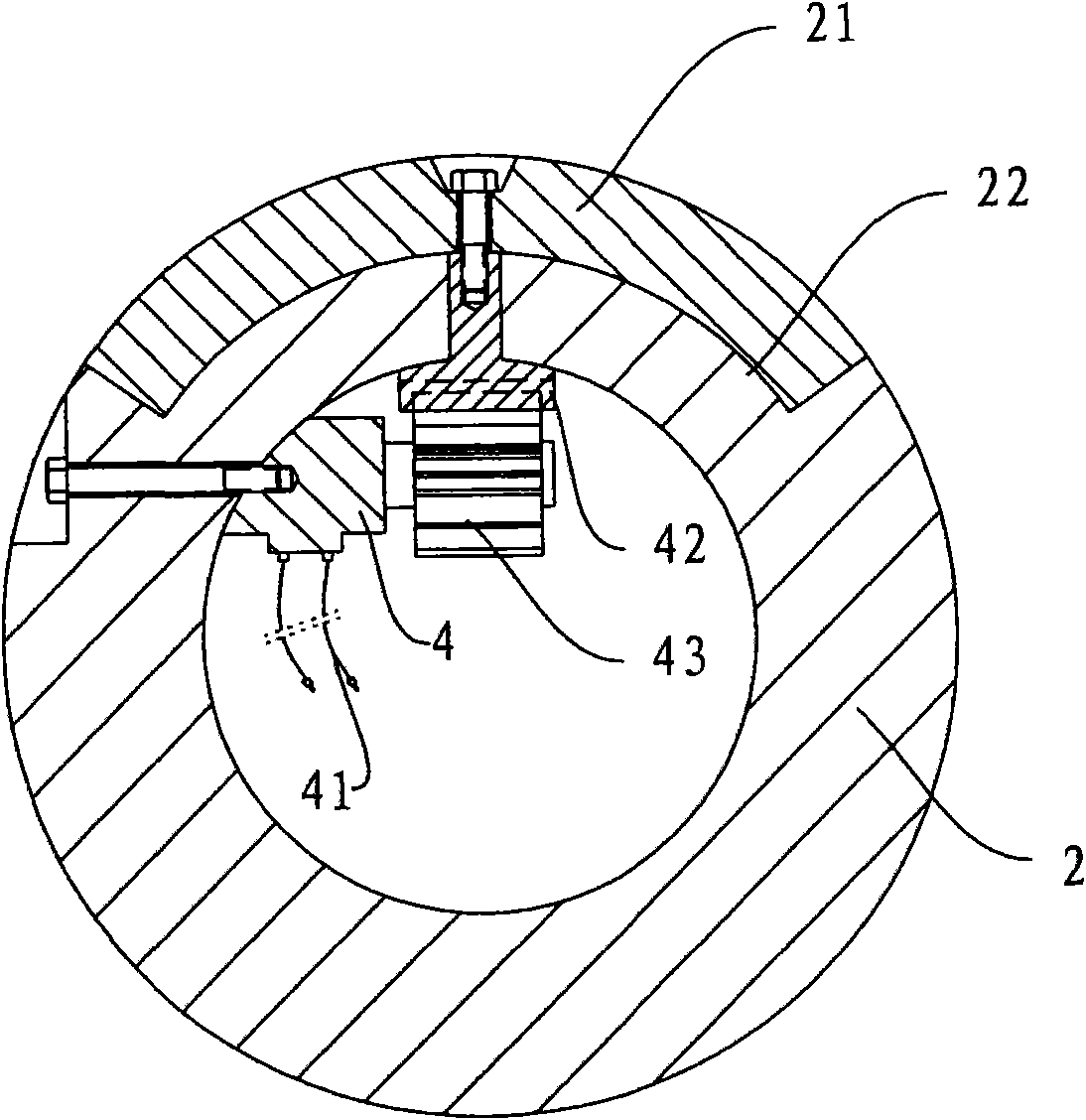 Device and method for measurement while drilling of ground stress