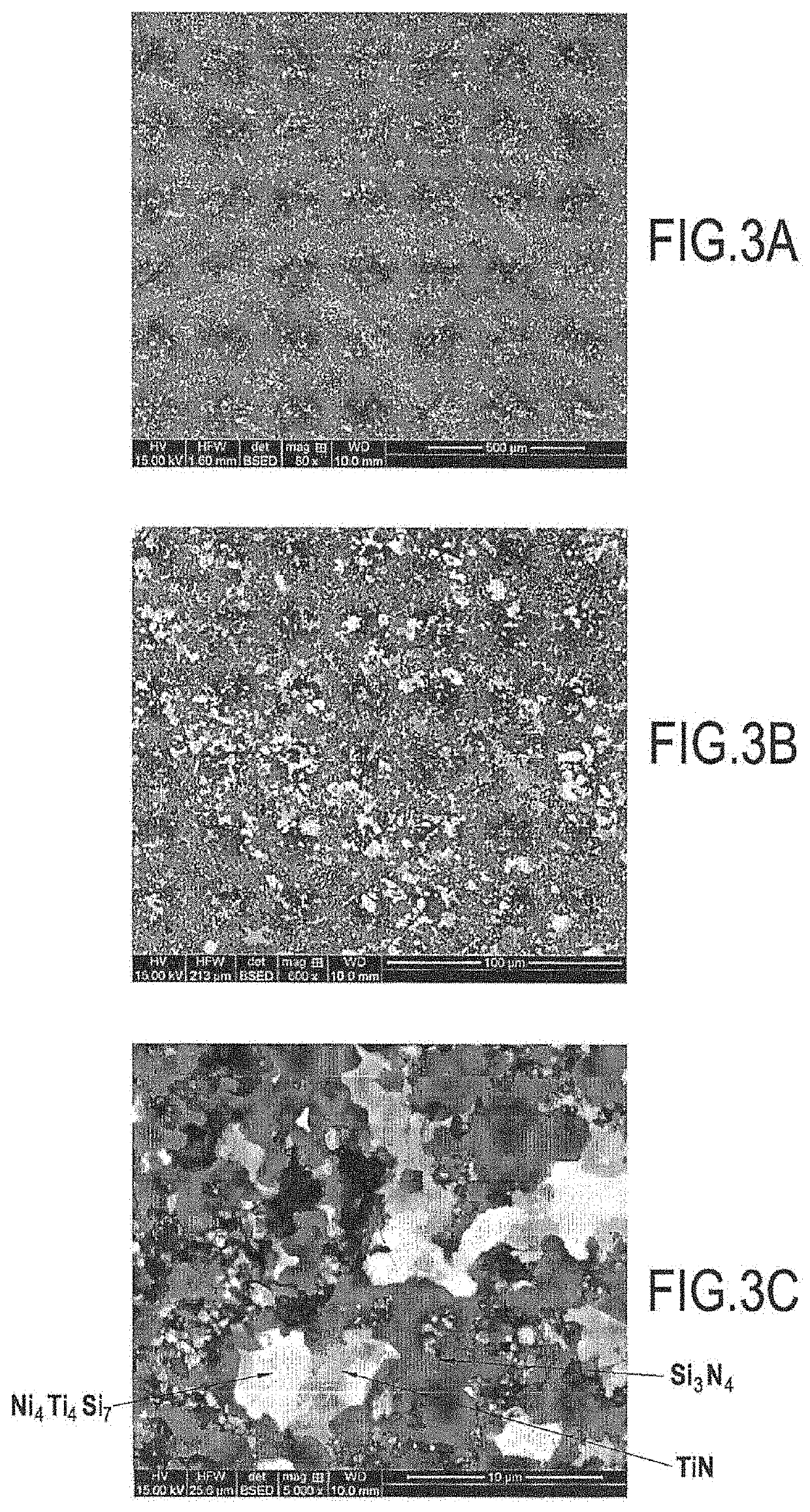 Method of fabricating a ceramic from a chemical reaction