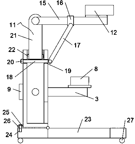 Integrated device for multiple monitoring combinations of hazardous waste disposal industry