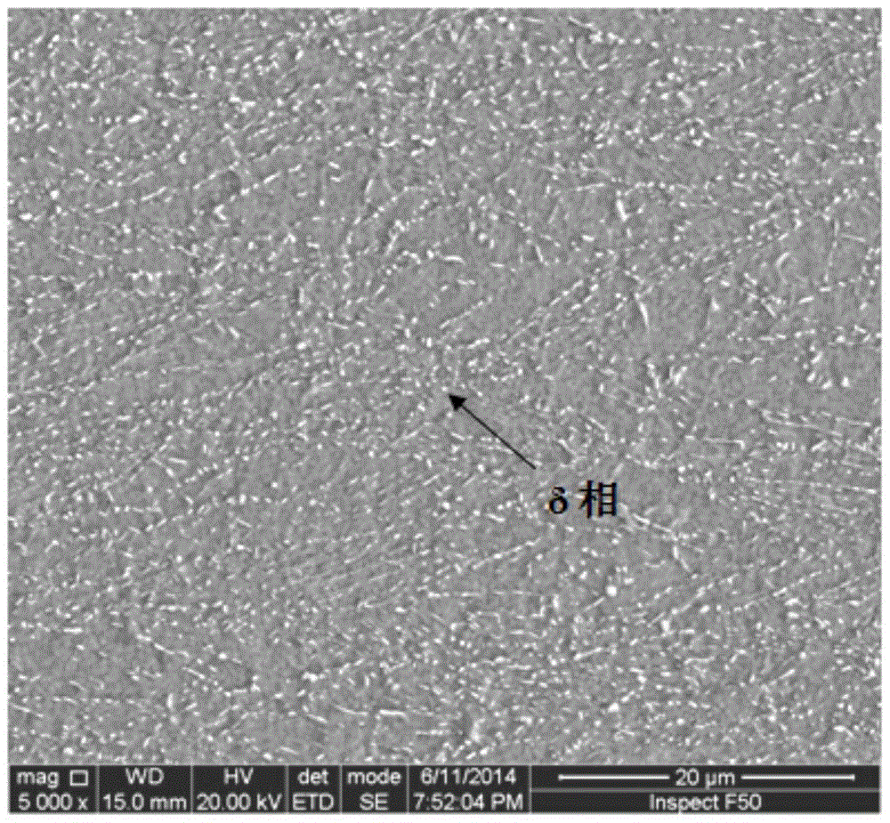 A preparation method of gh4169 alloy with uniform distribution of granular delta phase