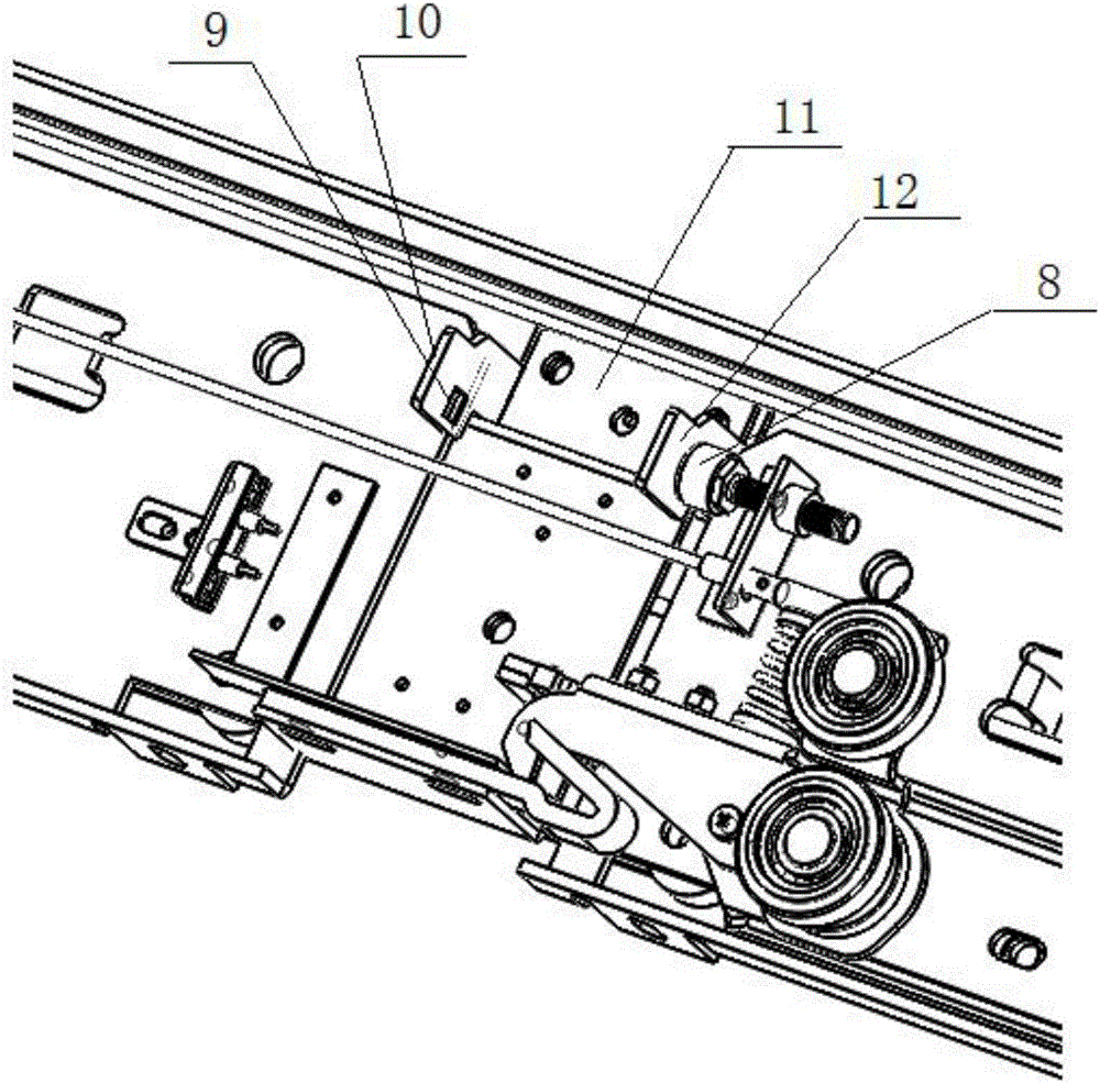 Limiting base with heavy hammer rope hole