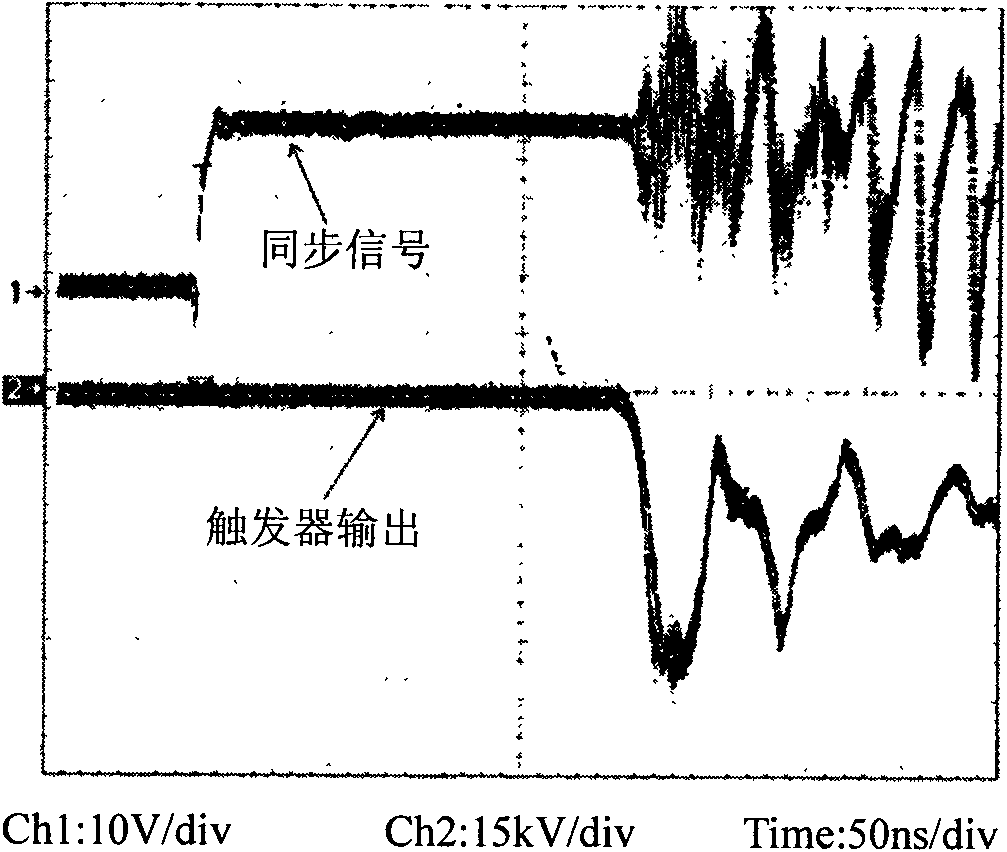 High-voltage repetition-frequency pulse generator
