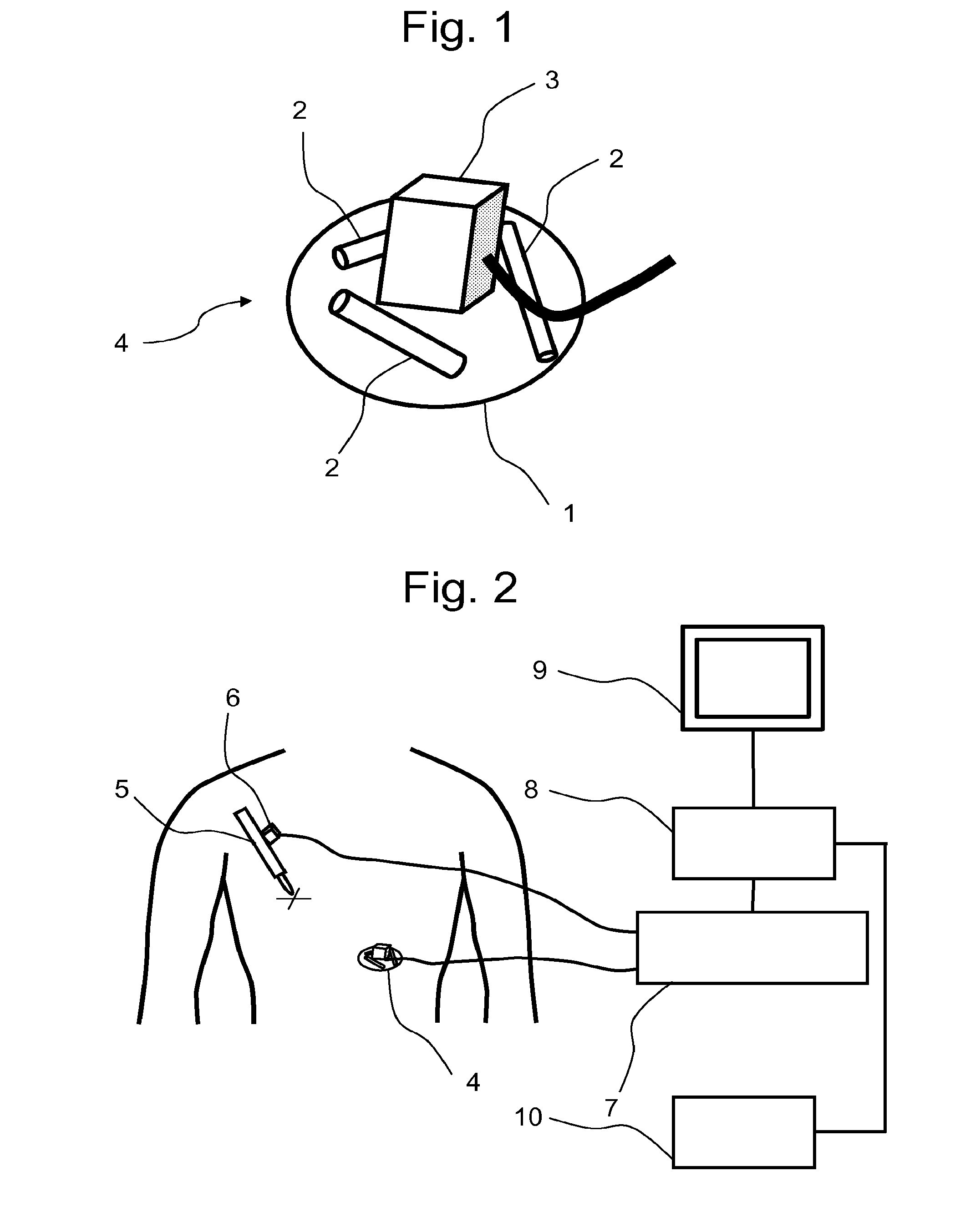 Method and device for navigation of a surgical tool