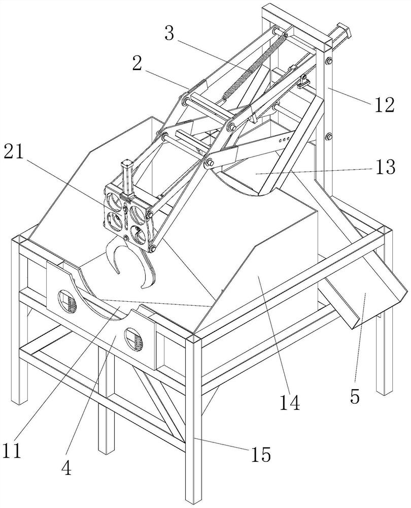 Device for pulling and detaching plug at tail plate of tubular pile