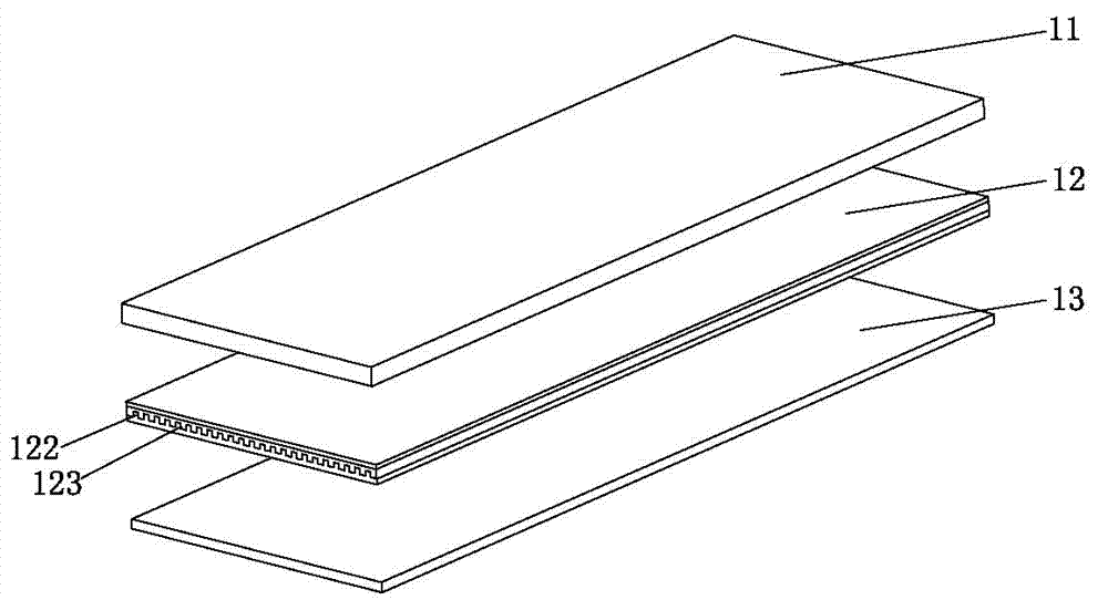 Mattress with different softnesses on both surfaces, and production technology thereof