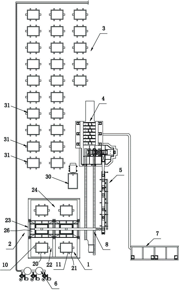 Vacuum forming equipment-based precision casting method of casting products