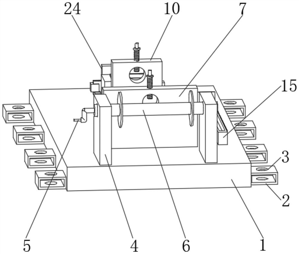 Nylon rope tensile resistance testing device capable of being monitored