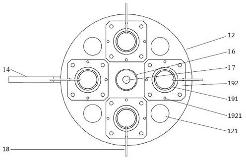 A photocatalytic reaction device