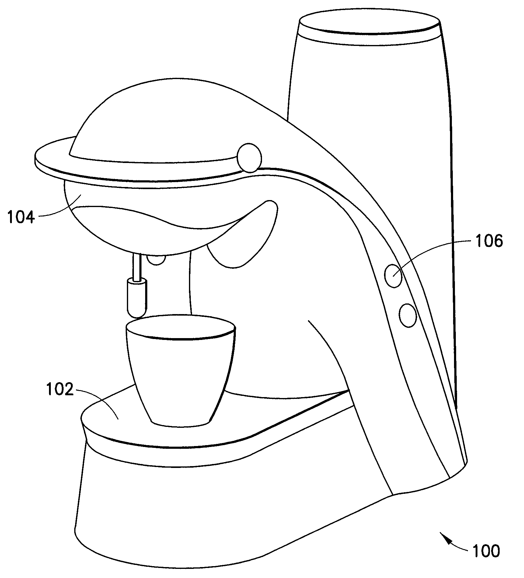 Apparatus and method for brewing coffee, tea and espresso