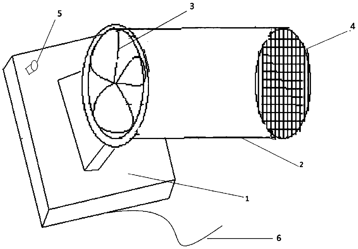 Dust removal device with high applicability