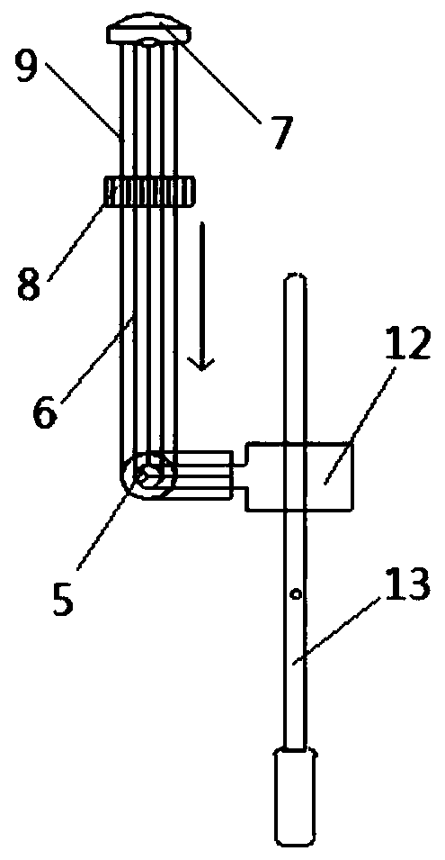 Disposable touch-free induction-type vaginal dilator device