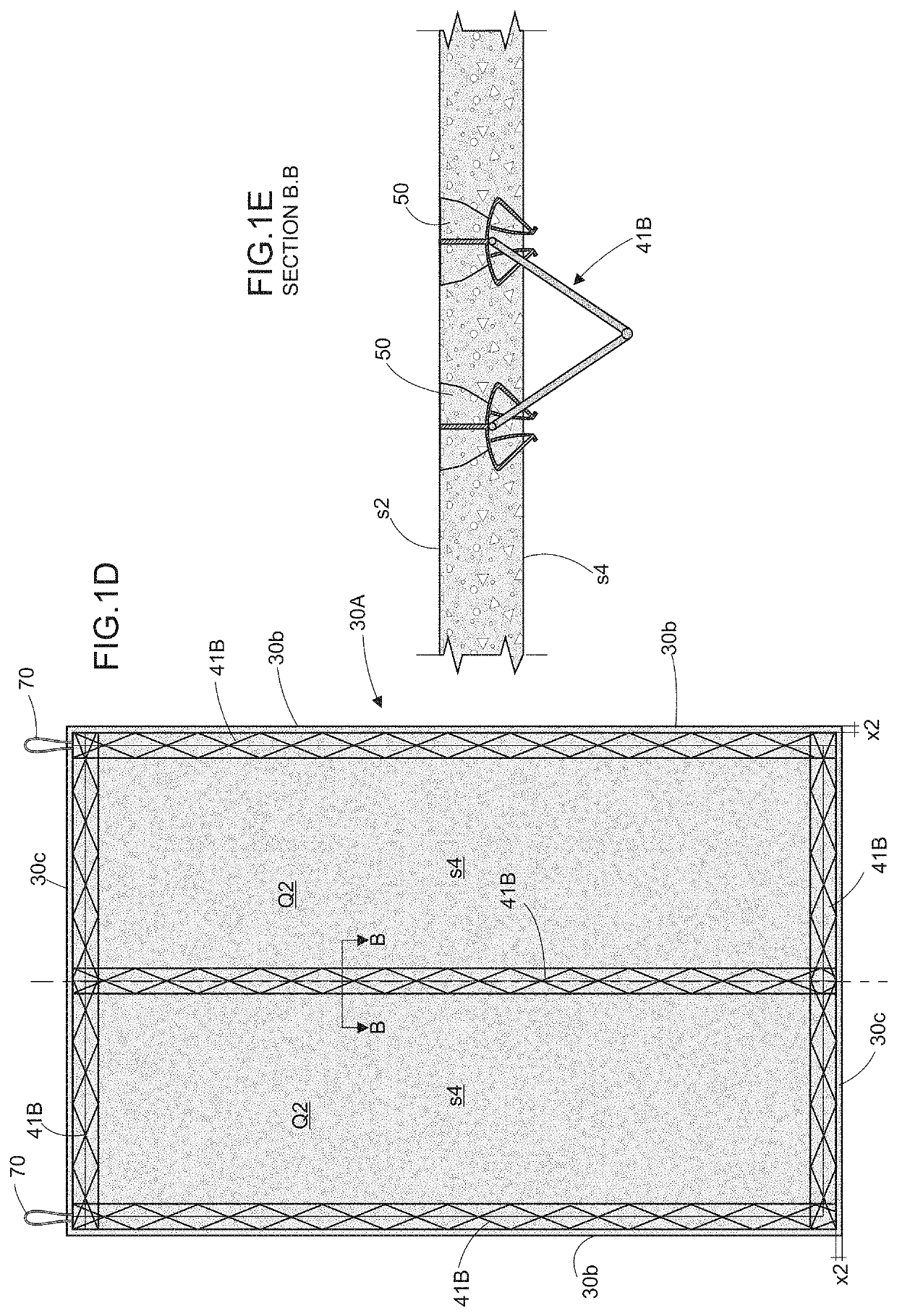 Ventilated reinforced-concrete wall module for constructing buildings in general and respective industrialized construction system