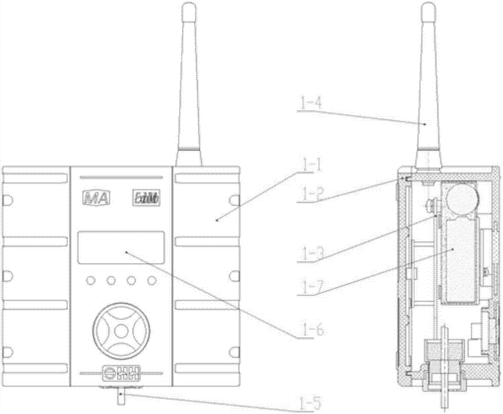 Wireless fire early-warning system and method for coalmine goaf