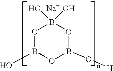 Lubricant composition comprising alkali metal borate dispersed in a polyalkylene succinic anhydride and a metal salt of a polyisobutenyl sulfonate