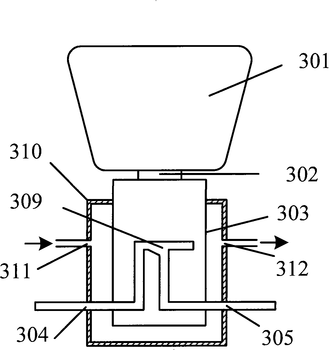 Gas controller, its protection device and method