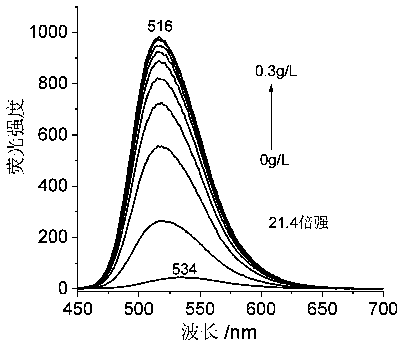 A nucleic acid fluorescent probe for nuclear staining and its preparation method