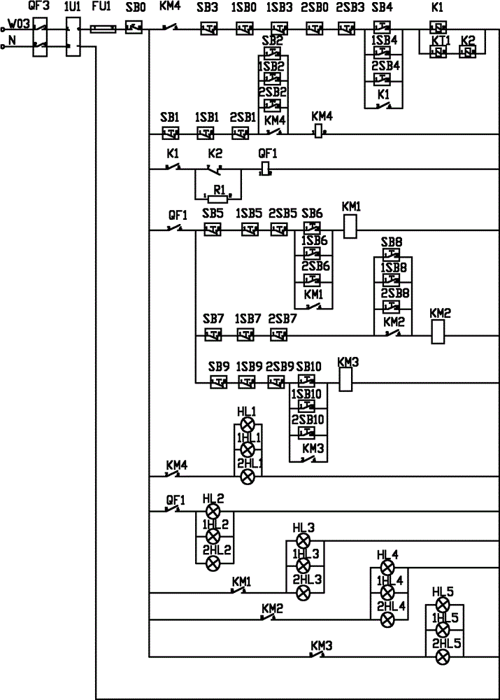 Test device for train power supply system of electric locomotive