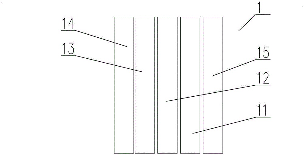 Multilayer display device and washing machine employing same