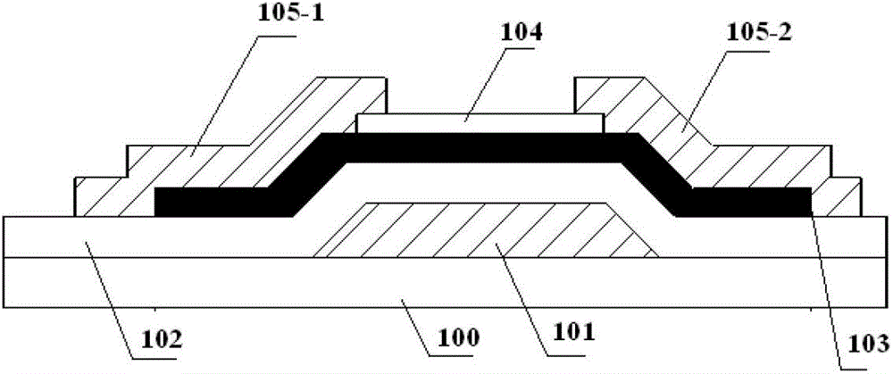 Oxide film transistor and preparation method thereof, array substrate and display device