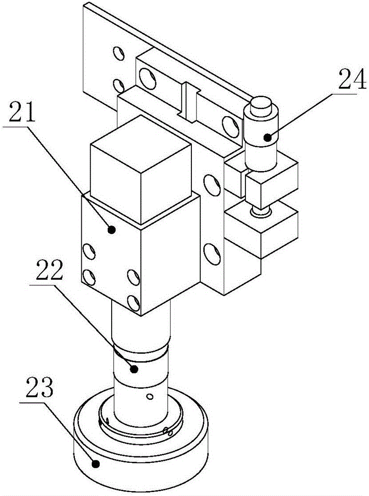 Cutting head with positioning mechanism, cutting device and cutting method