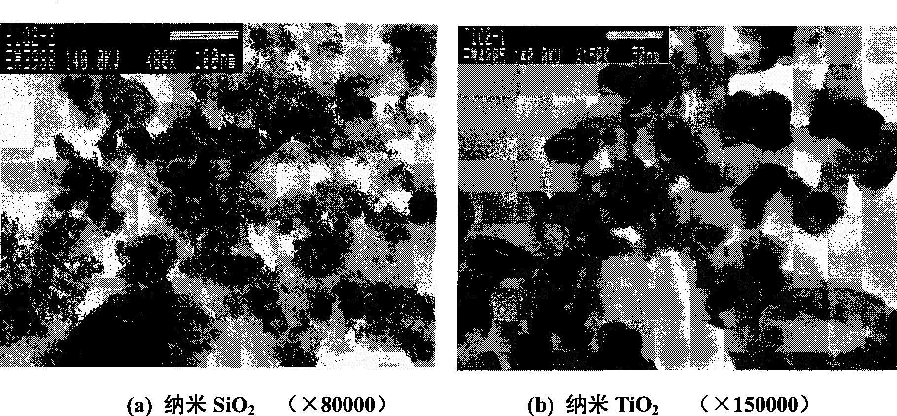 Nano composite modifying agent for improving weathering resistance performance powder paint and preparation method thereof