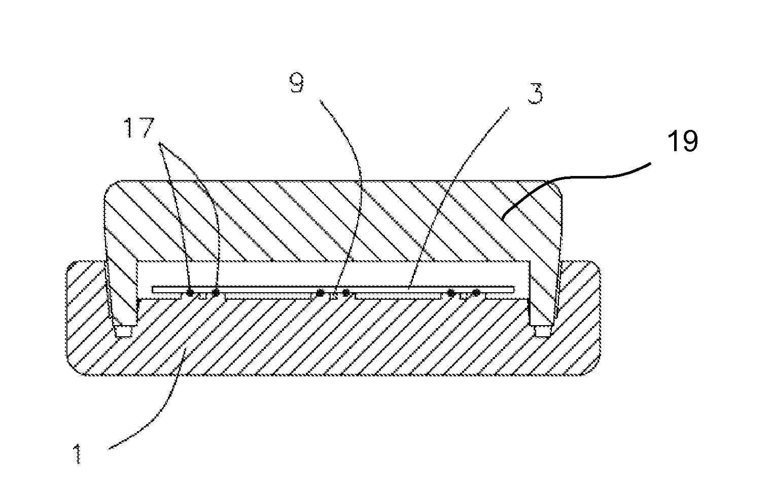 Pressure reducer for supplying drugs to a patient and corresponding production method