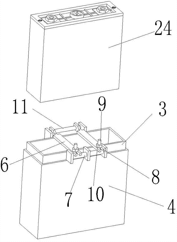 Safety device for formation and sub-capacity of lithium ion battery