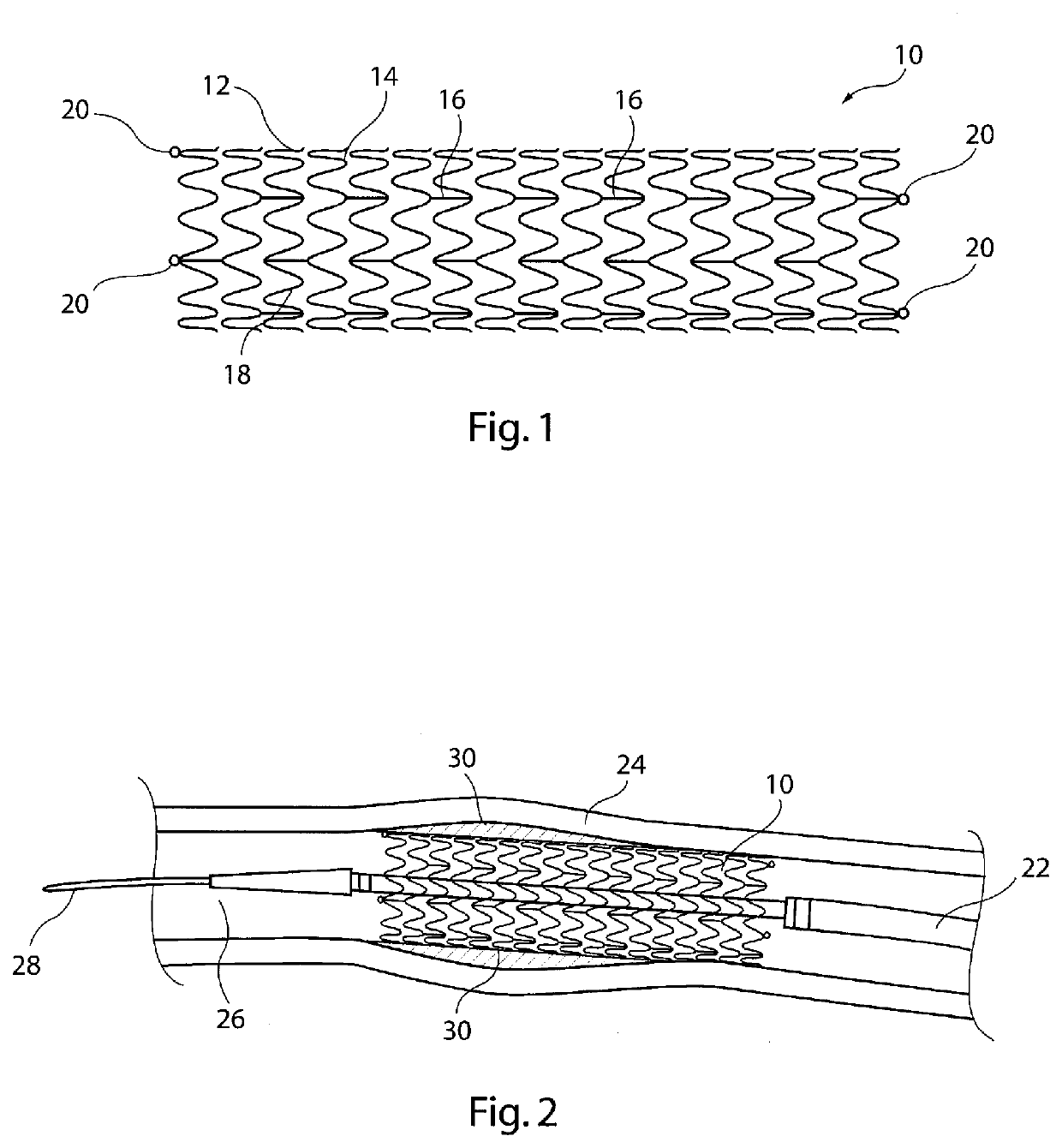 Coated medical device and method of coating such a device