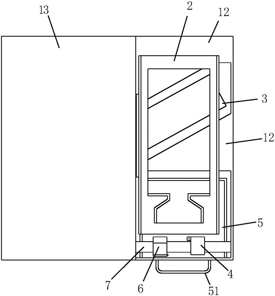 Automatic separator for needles of infusion apparatus
