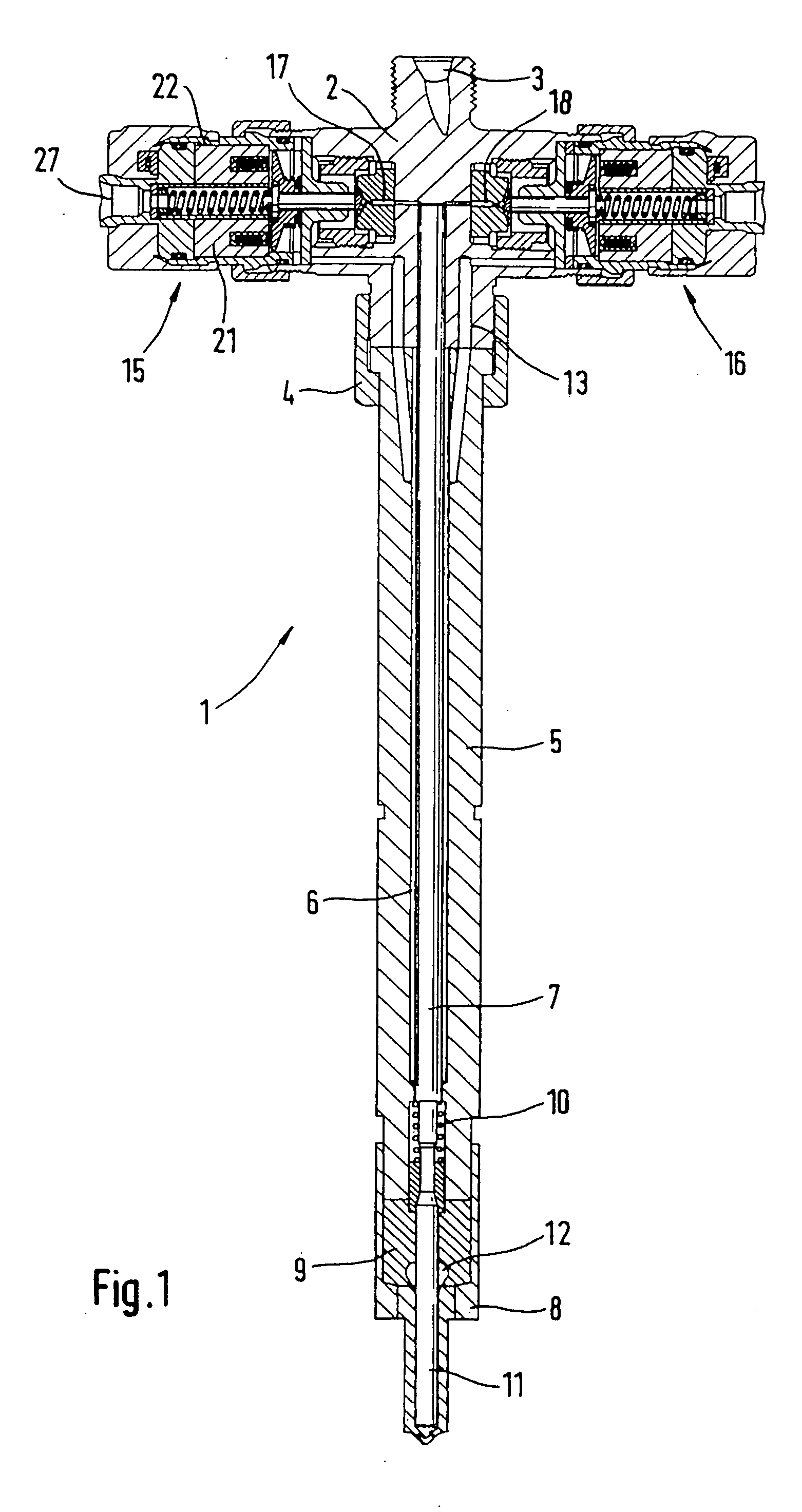 Fuel injector with and without pressure ampification with a controllable needle speed and method for the controlling thereof