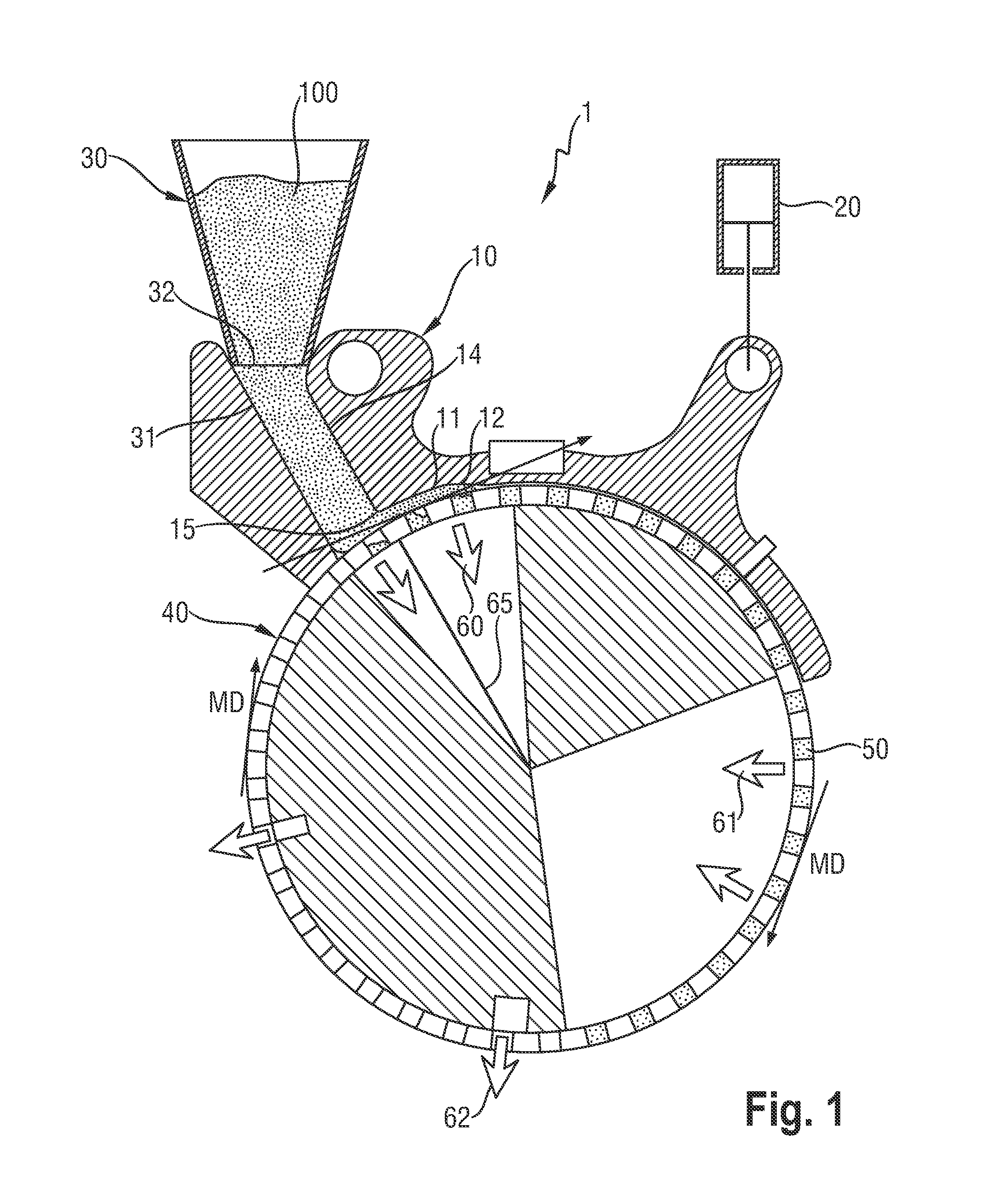 Apparatus And Method For Transferring Particulate Material