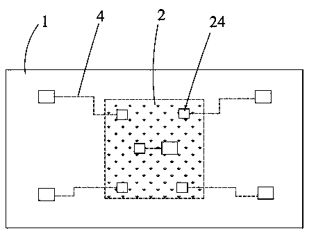 Encapsulation method for chip fan-out encapsulation structure