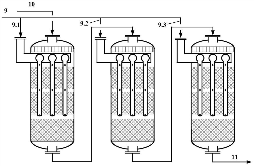 Liquid acid alkylation reactor and alkylation reaction method