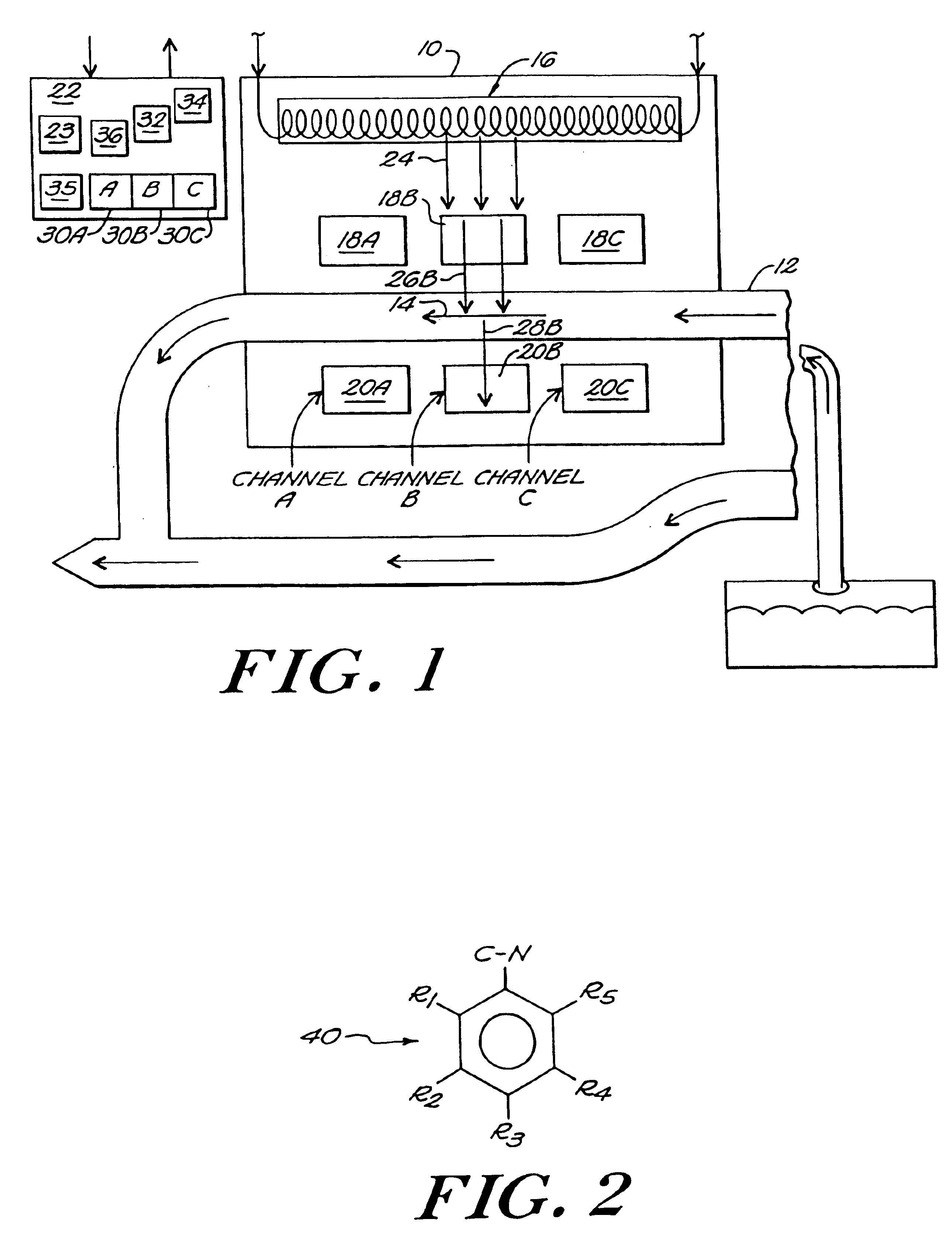 Apparatus for marking and identifying liquids