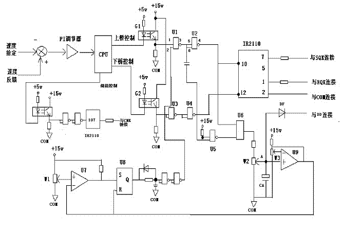 Dual-voltage control switch reluctance motor and dual-voltage control drive device thereof