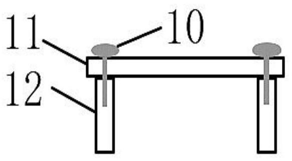 Mobile detection device for space charge distribution in motor bar insulation